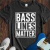 Bass Lines Matter Unisex Cotton Tee