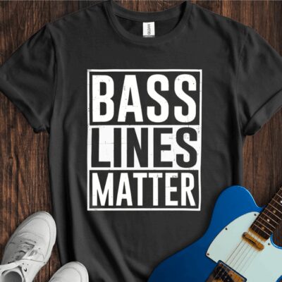 Bass Lines Matter Unisex Cotton Tee