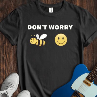 Bee Happy Unisex Cotton Tee