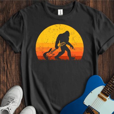Bigfoot Bassist Unisex Cotton Tee