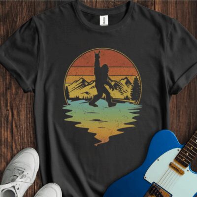 Bigfoot Rocks Unisex Cotton Tee