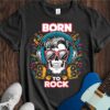 Born To Rock Unisex Cotton Tee