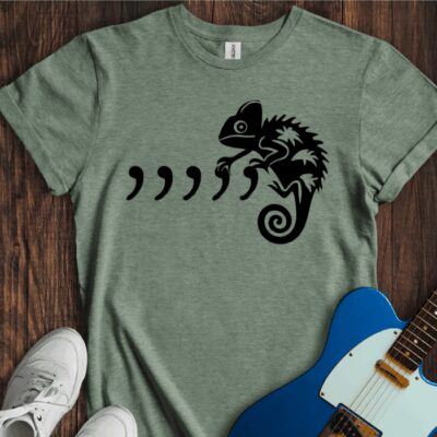 Comma Chameleon Unisex Cotton Tee