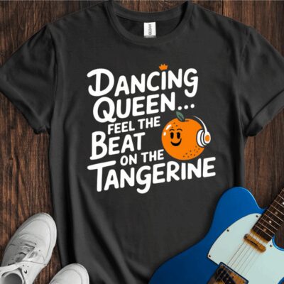 Dancing Queen... Tangerine... Unisex Cotton Tee