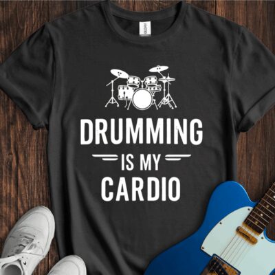 Drumming Is My Cardio Unisex Cotton Tee