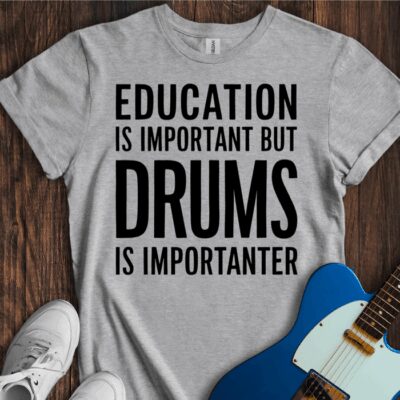 But... (Drums) Unisex Cotton Tee