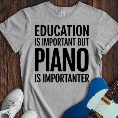 But... (Piano) Unisex Cotton Tee