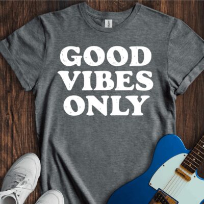 Good Vibes Only Unisex Cotton Tee