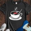 Hot Cuppa Tracks Unisex Cotton Tee