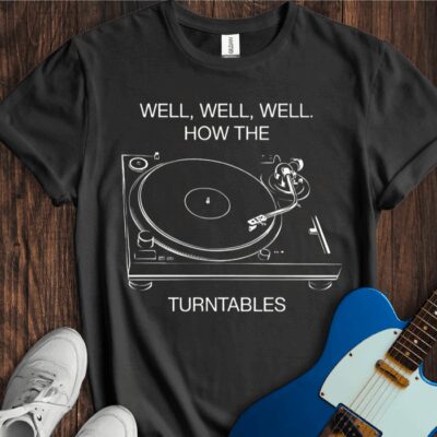How The Turntables Unisex Cotton Tee