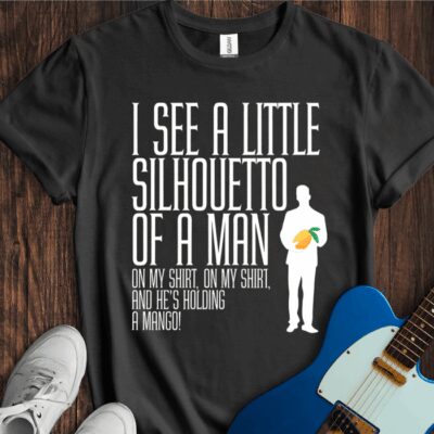 I See A Little Silhouetto Of A Man... Unisex Cotton Tee