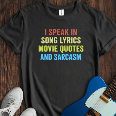 I Speak In... Unisex Cotton Tee