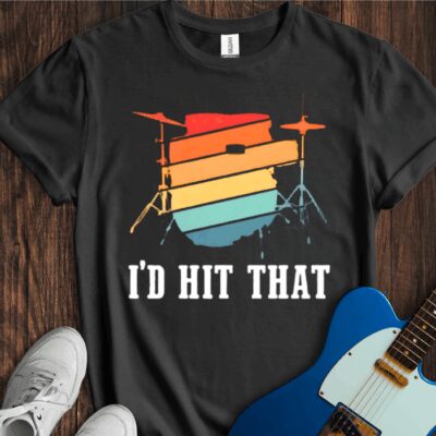 I'd Hit That Unisex Cotton Tee