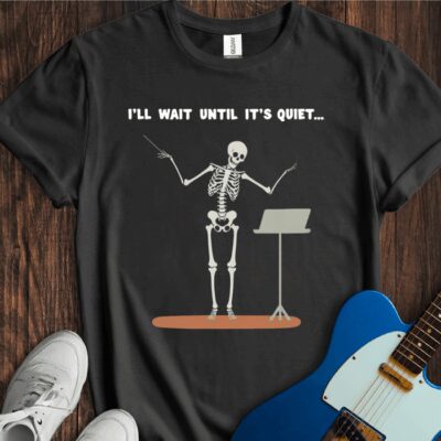 I'll Wait Until It's Quiet... Unisex Cotton Tee