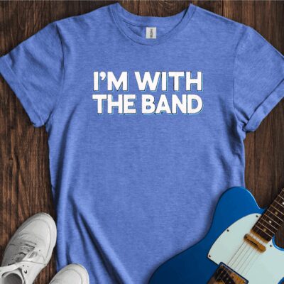 I'm With The Band Unisex Cotton Tee