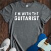 I'm With The Guitarist Unisex Cotton Tee