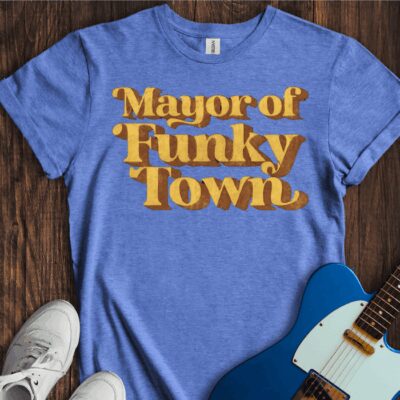 Mayor Of Funky Town Unisex Cotton Tee