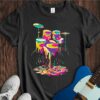 Melting Drums Unisex Cotton Tee