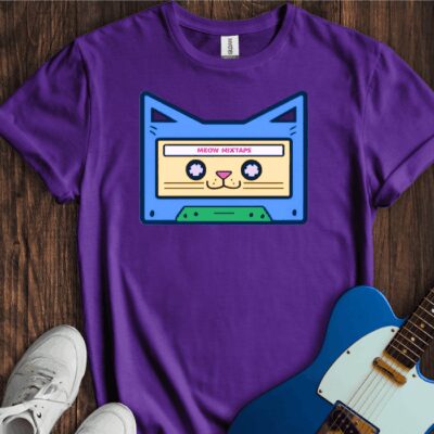 Meow Mixtape Unisex Cotton Tee
