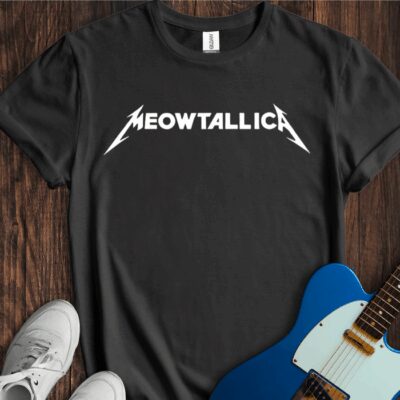 Meowtallica Unisex Cotton Tee