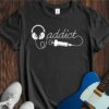 Music Addict Unisex Cotton Tee