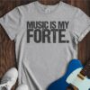 Music Is My Forte Unisex Cotton Tee