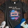 Music Is My Time Machine Unisex Cotton Tee