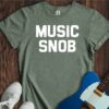 Music Snob Unisex Cotton Tee