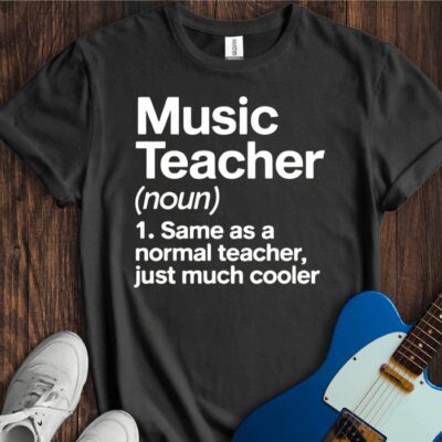 Music Teacher (Definition) Unisex Cotton Tee