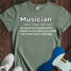 Musician (Definition) Unisex Cotton Tee