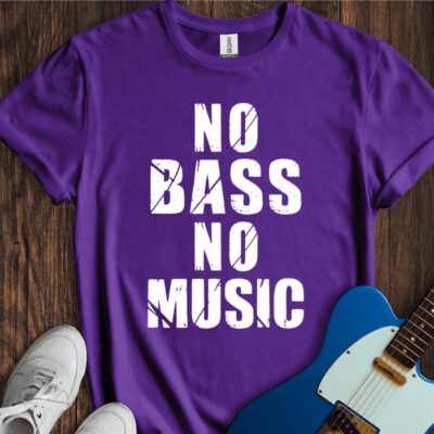 No Music Unisex Cotton Tee
