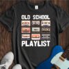Old School Playlist Unisex Cotton Tee