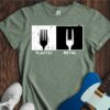 Plastic vs. Metal Unisex Cotton Tee