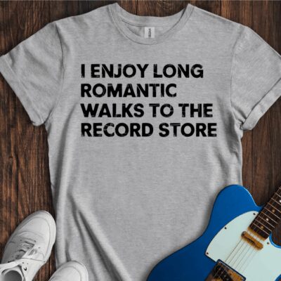 Record Store Romance Unisex Cotton Tee