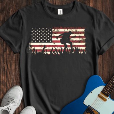 Rockin' USA Unisex Cotton Tee