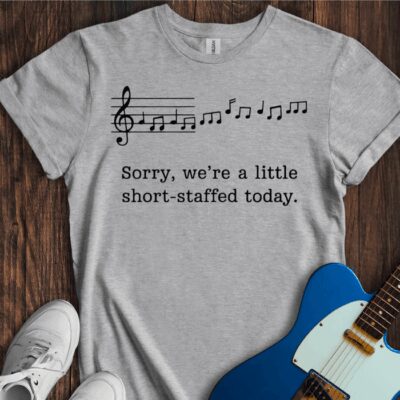 Short Staffed Unisex Cotton Tee