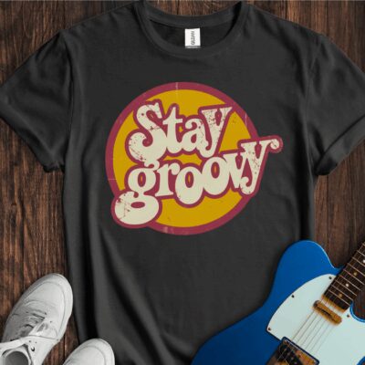 Stay Groovy Unisex Cotton Tee