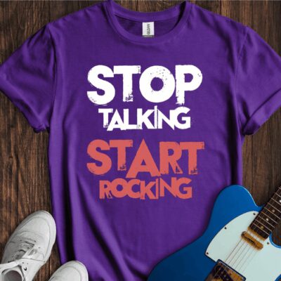 Start Rocking Unisex Cotton Tee