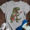 T-Rex Rocks Unisex Cotton Tee