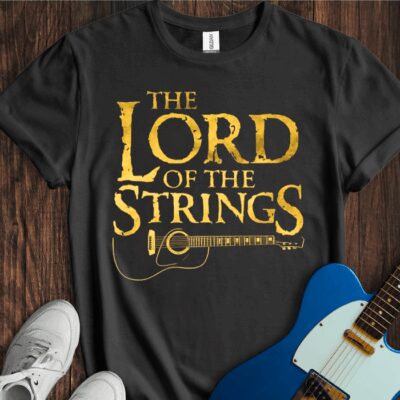 The Lord Of The Strings Unisex Cotton Tee