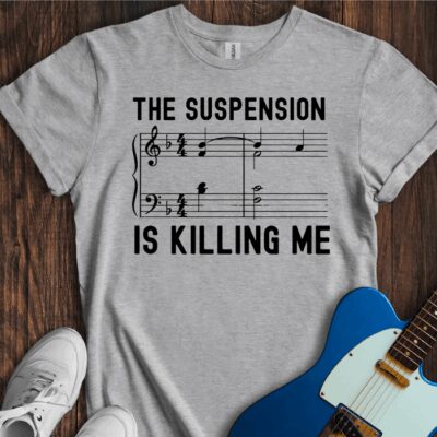 The Suspension Is Killing Me Unisex Cotton Tee