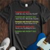 Things We Did... Unisex Cotton Tee