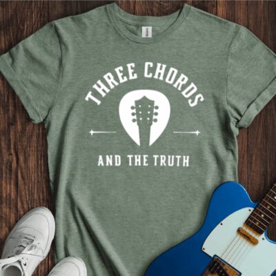 Three Chords And The Truth Unisex Cotton Tee