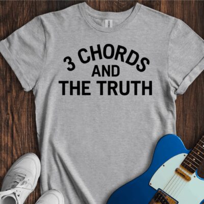 Three Chords And The Truth Unisex Cotton Tee