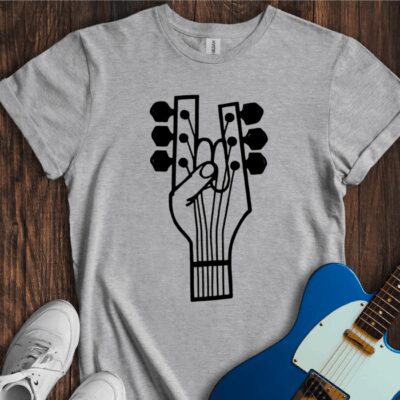 Tuned Up To Rock Out Unisex Cotton Tee