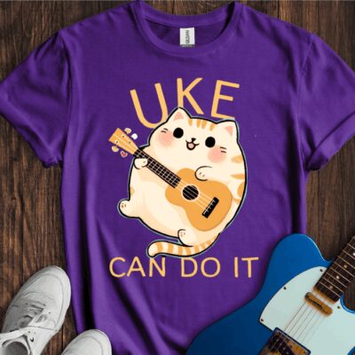 Uke Can Do It Unisex Cotton Tee