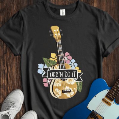 Uke 'N Do It Unisex Cotton Tee