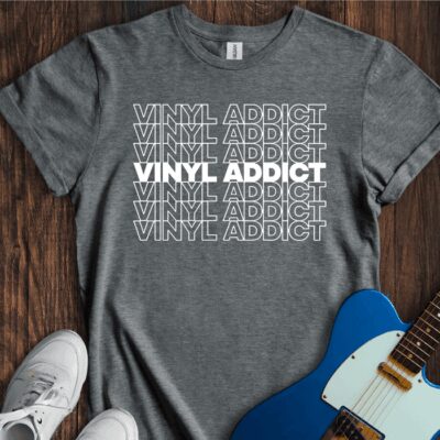 Vinyl Addict Unisex Cotton Tee