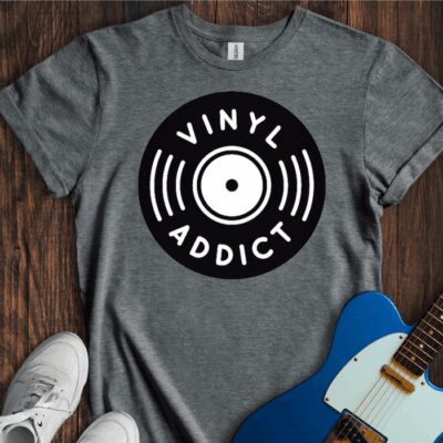 Vinyl Addict Unisex Cotton Tee
