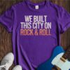 We Built This City On Rock & Roll Unisex Cotton Tee